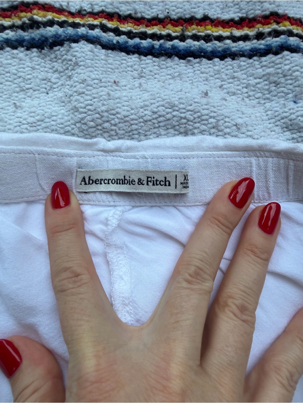 Abercrombie & Fitch Linen Mini Skort - Picture 4 of 4